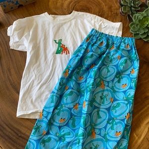 Handmade Gumby and pokey PJ set small boy